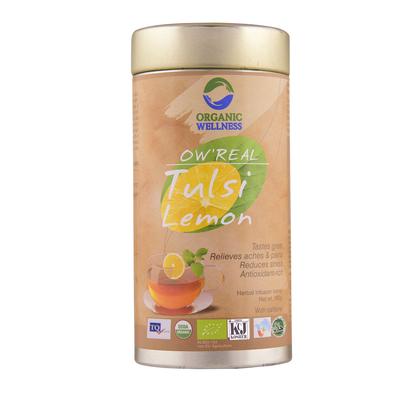 Tea with Tulsi and Lemon (100 G), Tulsi Lemon Tea Organic Wellness