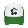 Glam Cherry Rhinestone Pop Art Mesh Baseball Cap Casual Hat Outdoor  For Womens Unisex FeUnisex