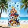 1Pc Paw Patrol Christmas Adventure Beach Towel Quick Dry Multiuse For Beach Pool Gym Yoga Home Travel Christmas Halloween Xmas Gift S1353