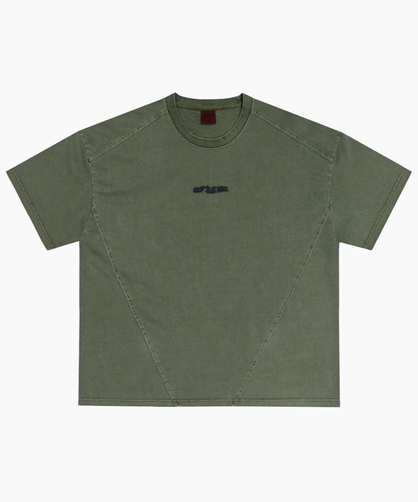 Keuligeon Pigment Small Logo Short Sleeve T-Shirt Khaki