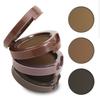 Boobeen Eyebrow Powder Powder Eyebrow Brow Definer Eyebrow Perfect Brows Brown Dark 3-Color Palette, Water-Resistant Makeup, Powder, Filler, (Coffee +