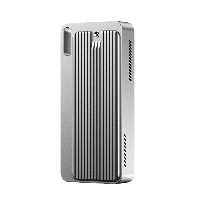 

Aluminum M.2 NVMe Enclosure USB4.0 40Gbps Transfer Speed Heat Dissipation Easy Installation for 2242 2260 2280 1