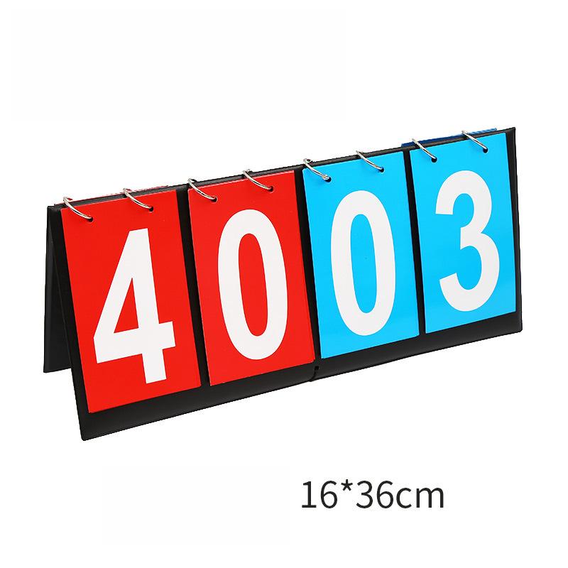 Placar Digital Portátil de Mesa Flip Basquete Futebol Badminton Vôlei Treinadores Competição Esportiva Marcador