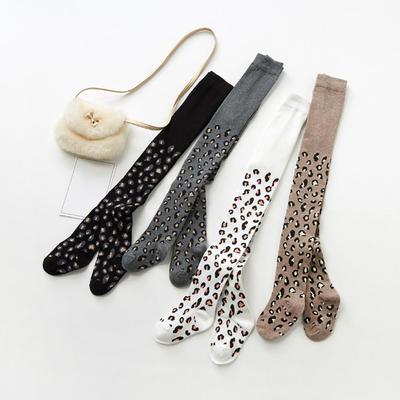 0-9T Autumn Soft Leggings Toddler Baby Girls Cotton  Pants Leggings Newborn Children Cute Stretchy Leopard Print Trousers Bottom
