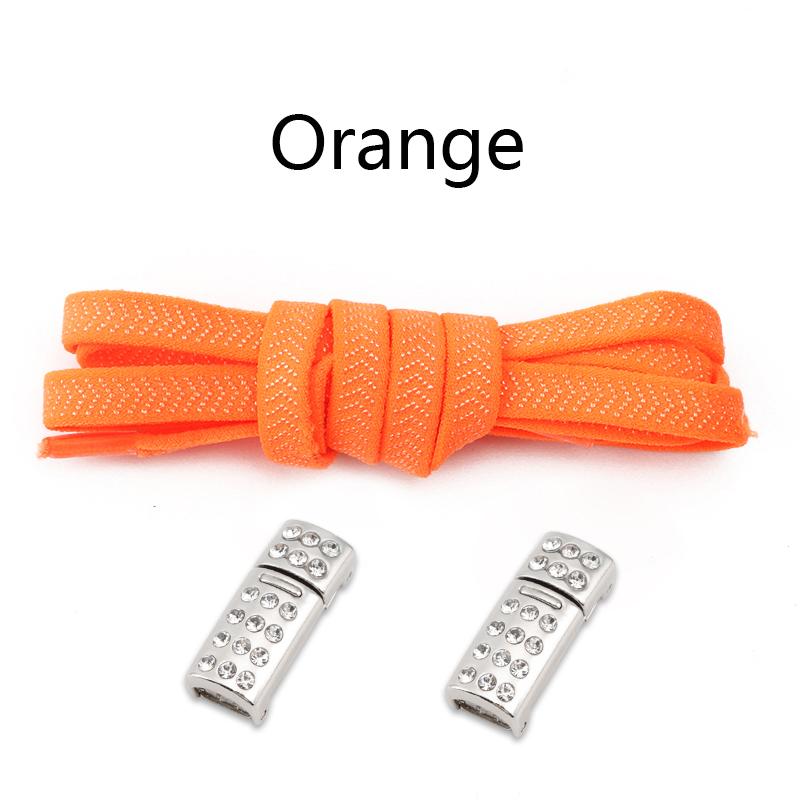 Nuovi Laccetti Magnetici a Chiusura a Diamante senza lacci Bambini Adulti Laccetti Elastici Scarpe da Ginnastica 8mm Scarpe Basse Senza Laccio Accessori per Scarpe