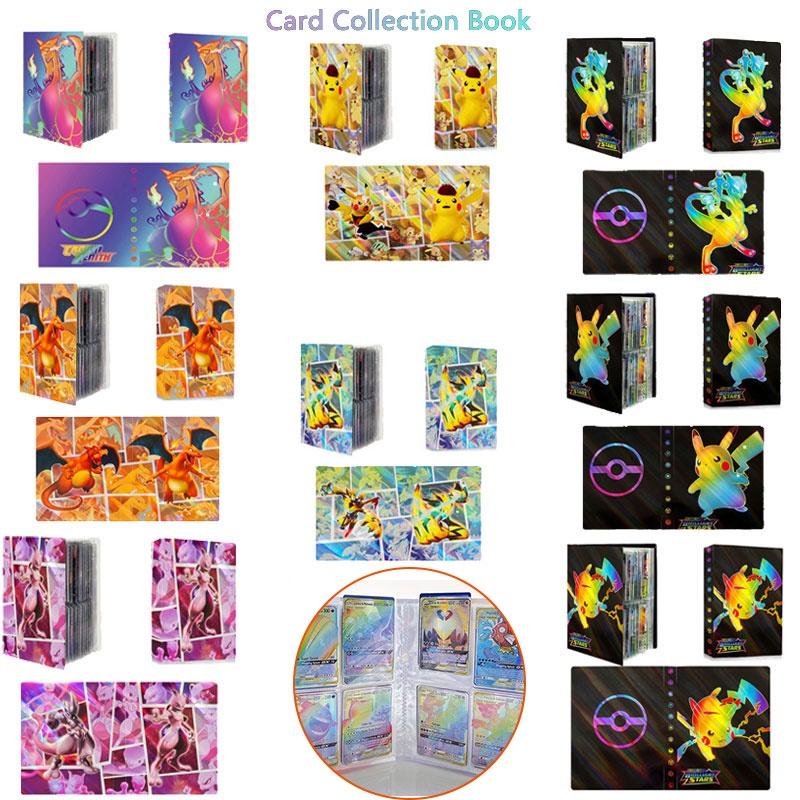 ספר אוסף כרטיסי פוקימון צבעוני לחובבי חיות מחמד כיסוי PP, 30 עמודים, 32.5 ס"מ X 20 ס"מ