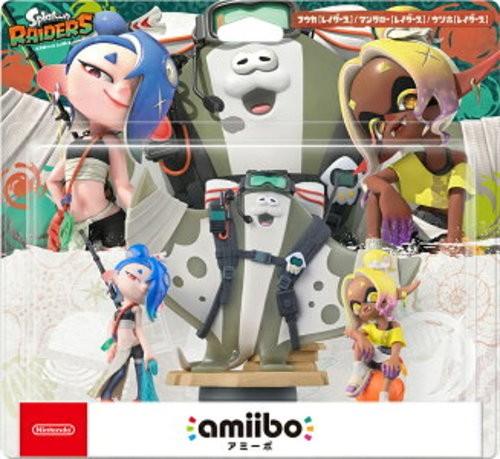 amiibo Splatoon Raiders Deep Cut Set Shiver Frye Big Man Switch 2 13+
