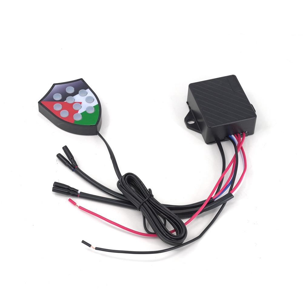 12V 24V 10 Sound Waterproof Musical Electronic Horn Snail Trumpets Electric Siren Alarm Controller Regulator Monitor