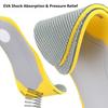 2Pcs/4Pcs New Men Women Flat Foot Orthotic Insole Breathable Mesh Arch Support Insoles Soft Comfortable Shoe Pads