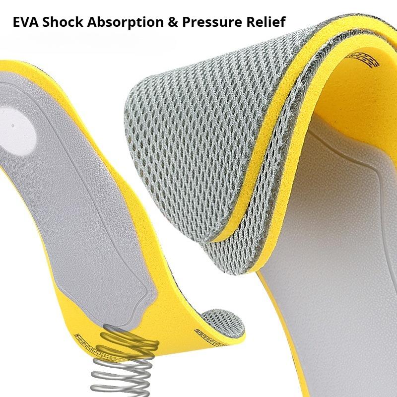 2Pcs/4Pcs New Men Women Flat Foot Orthotic Insole Breathable Mesh Arch Support Insoles Soft Comfortable Shoe Pads