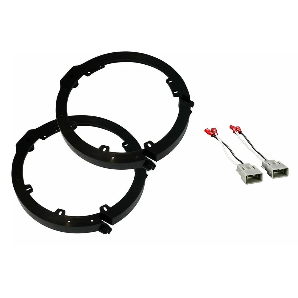 2 Pairs 6.5inch Car Speaker Adapter Board With Wiring Harness For Honda Civic For Accord For Odyssey For CR-V CR-Z