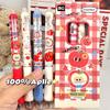 4Pcs/Set Kawaii Erasable Gel Pen 0.5Mm Blue And Black Ink Quick Dry Smooth Writing Pens School Office Stationery