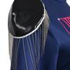 Women Cosplay Stage Cosplay Clothes Set T-Shirt Gloves Skirt Pendant Outfit Uniform Halloween Carnival Party Costume