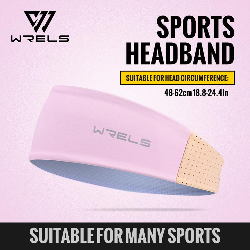 Anti-Slip Sports Headband Sweat Absorbing Headband Breathable Fitness Running Hair Band Quick Dry Elastic Cycling Hairband