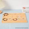 Solid Wood Jewelry Design & Storage Board for DIY Beading with Measuring Scale
