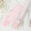 Ultra Thin Evening Prom Decor Tulle Gloves Wedding Bridal Gloves Party Dress Bridal Gown Mittens