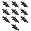 6mm Car & Motorcycle Push-Type Body Panel Trim Fastener Clip Buckle