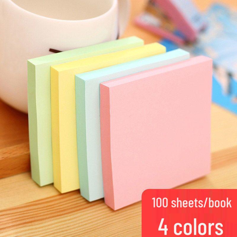 500 Colorful Sticky Note Sheets – Creative Labels & Memo Notepad