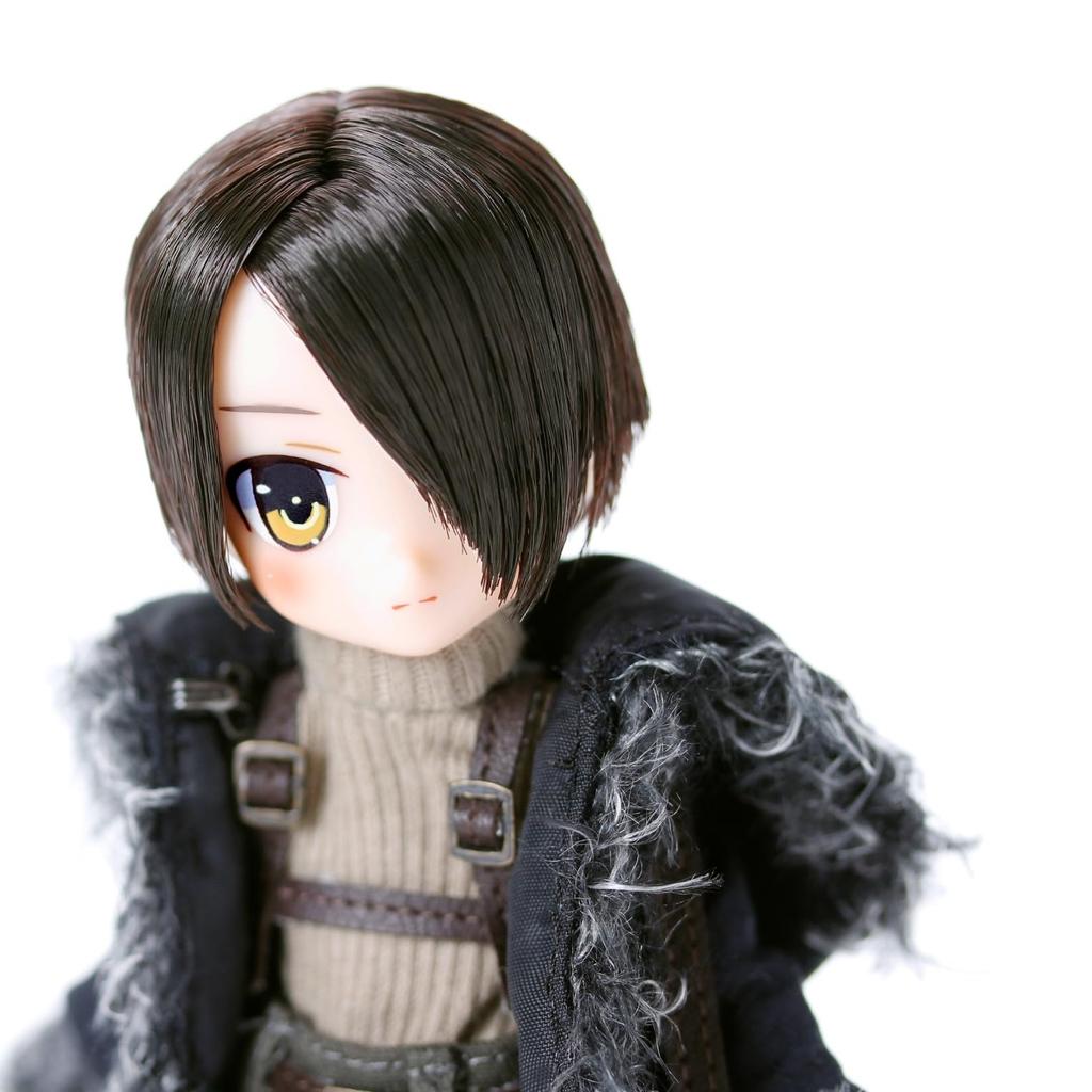 Azone International Will color Approximately tall PVC and ABS doll (Black ver.) 15.5cm