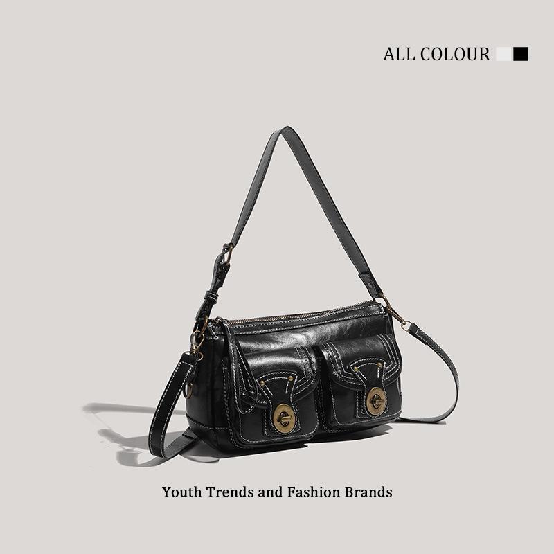 New Underarm Bag Niche Versatile Shoulder Bag Autumn and Winter Premium Portable Messenger Bag