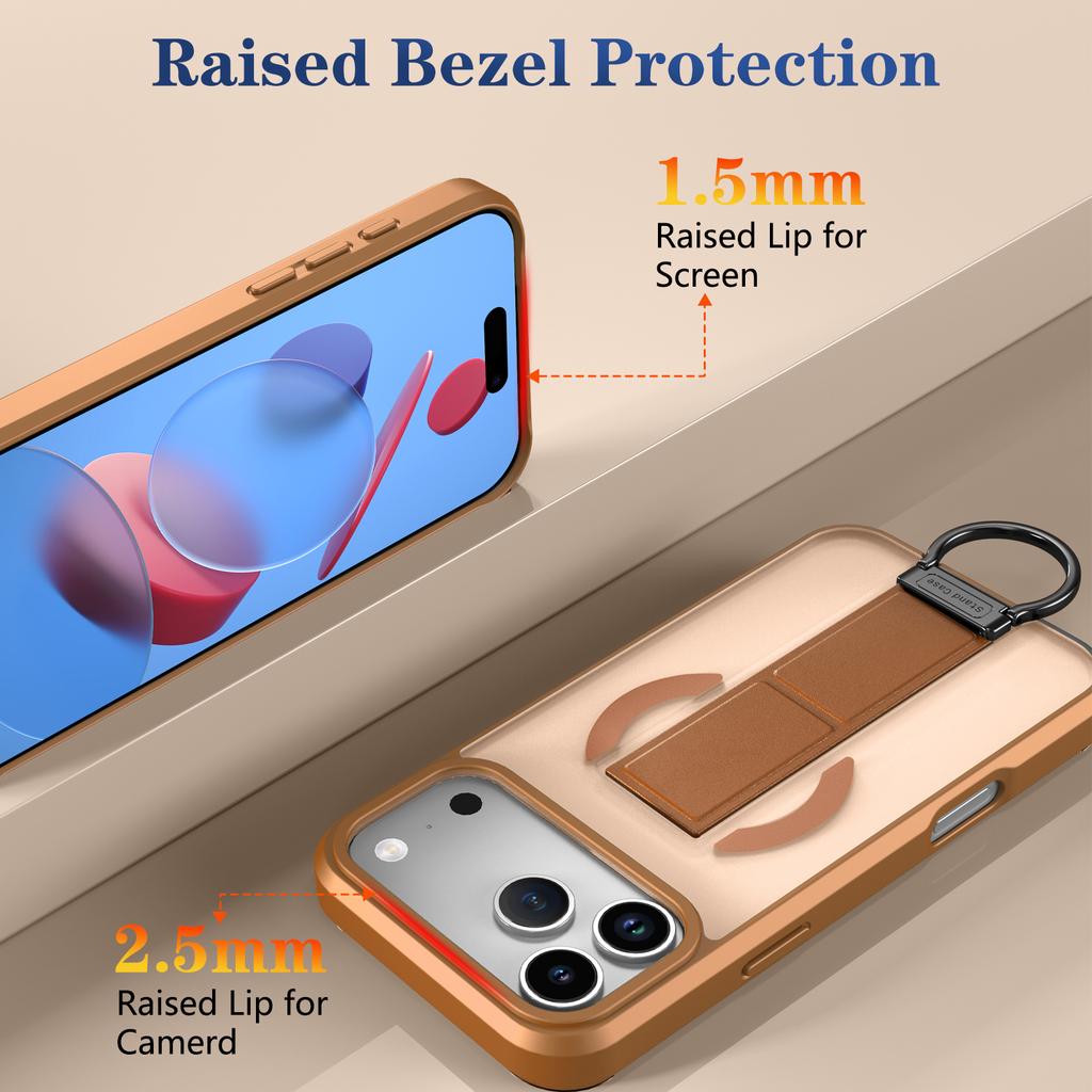 Skin Feel Strong Magnetic D buckle Phone Case For iPhone 17 Pro Max 16 Plus 15 14 13 Slim Fit Shockproof For Magsafe Cover
