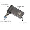 Type C to 4.5x3.0mm Plug Converter 100W USB C PD Fast Charging Cable for HP Dell Laptop Charger Adapter Connector Cable Cord