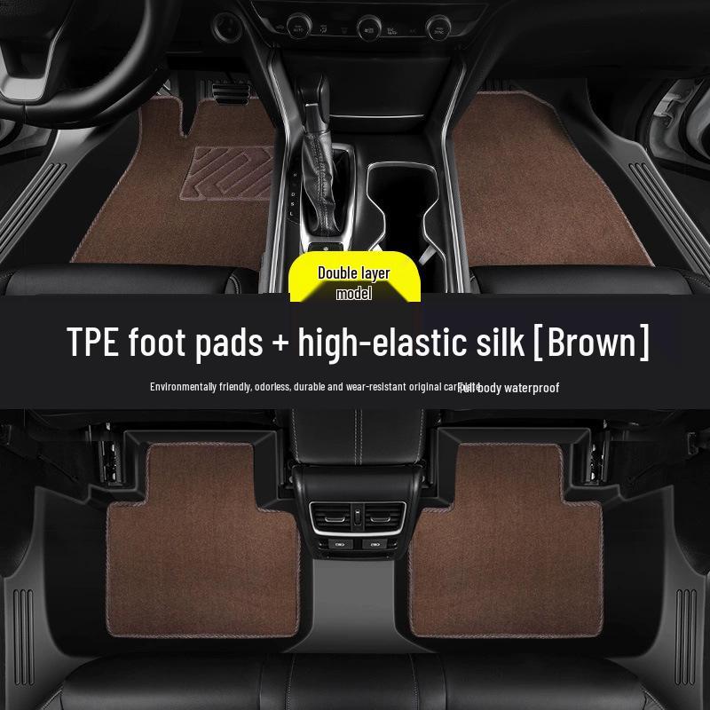 Toyota Corolla Rui Fang TPE Silk Coil Full Coverage Car Mats for Driver's Seat