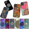 Floral Paisley Mandala Flower Texture Phone Cover Case for Xiaomi Redmi Note 15 11 9 10 Pro Plus A5 9A 9T 10A 10C 9C NFC 15C 8T