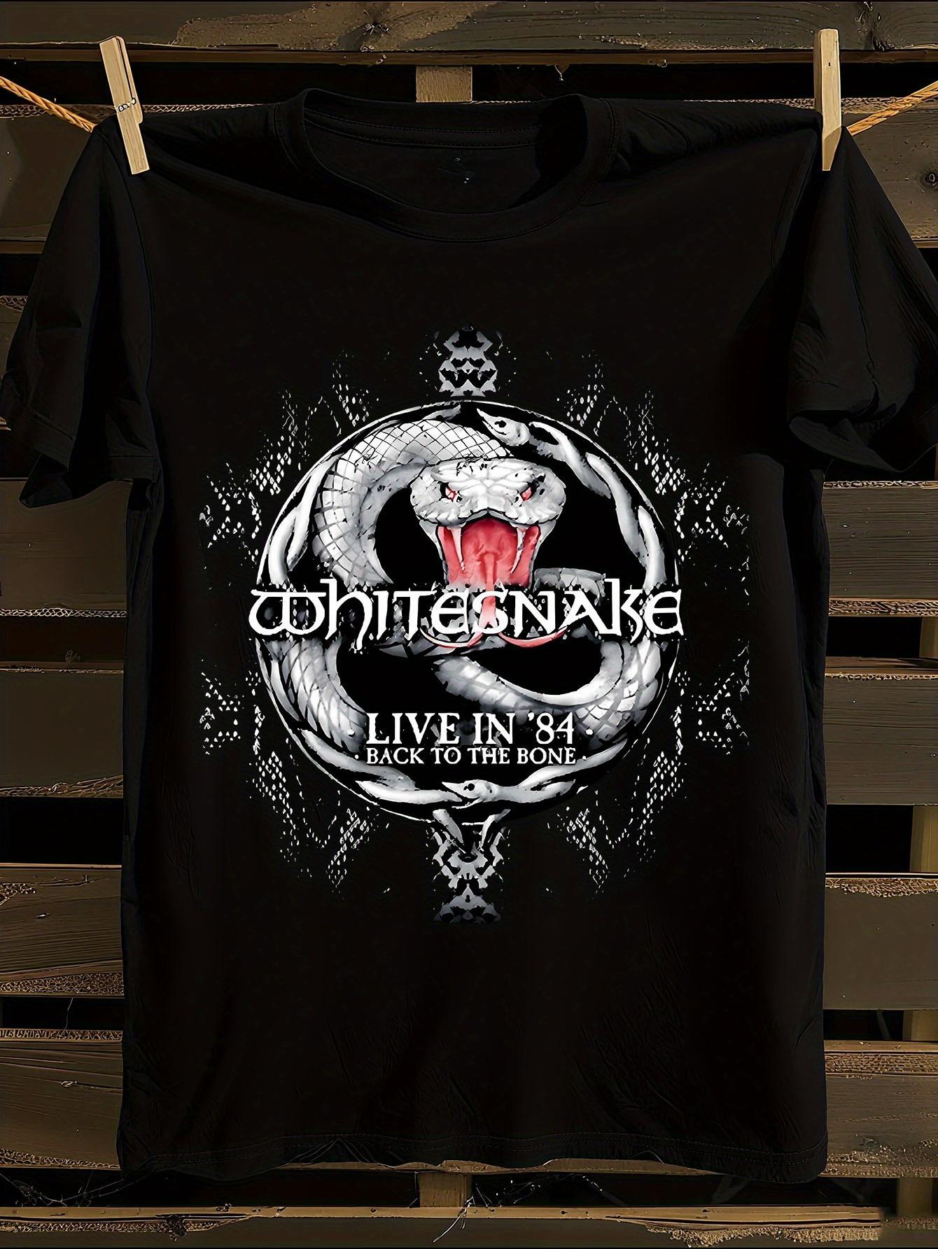 Whitesnake WoClassic Unisex Cotton Tshirt XXL