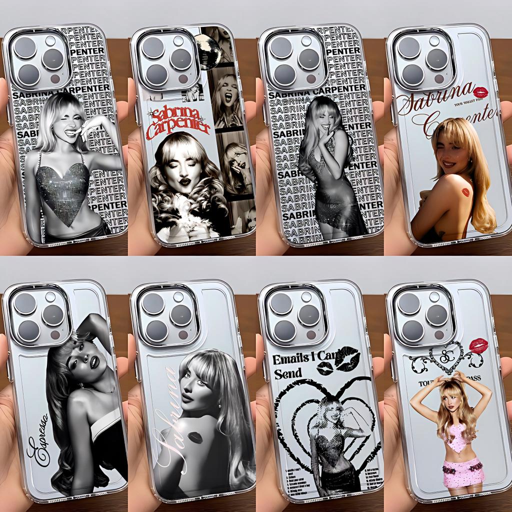 Singer Sabrinas Carpenters Phone Case For iPhone 17e 17 16e 16 15 14 13 12 11 mini Pro Max X XR XSMAX 8 7 Air Plus Clear