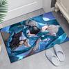 1pc Genshin Impact Lyney Lynette Design Area Rug - Non-Slip, Soft & Cozy Floor Mat for Living Room, Bedroom, Office - Indoor/Outdoor Decorative Carpet