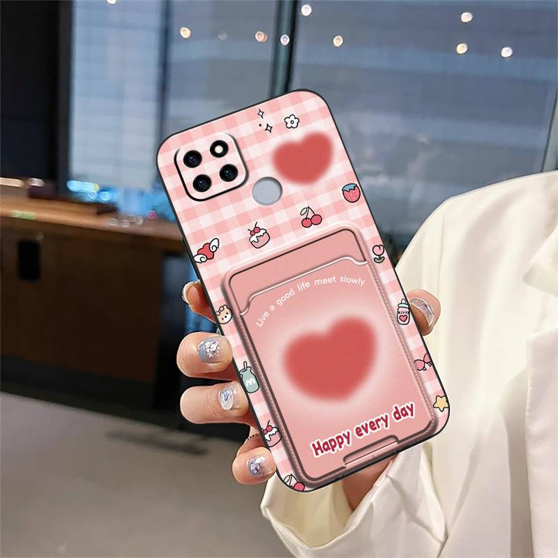 Anti-knock Soft Case Phone Case For OPPO Realme V3/Q2i Back Cover Anti-dust Cute Durable Waterproof Fashion Design Cover