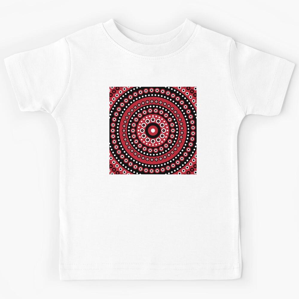 Aboriginal Dot Painting Kids T-Shirt 170