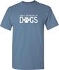 Easily Distracted By Dogs Pets Funny T Shirt | Pet Owner Graphic T Shirts