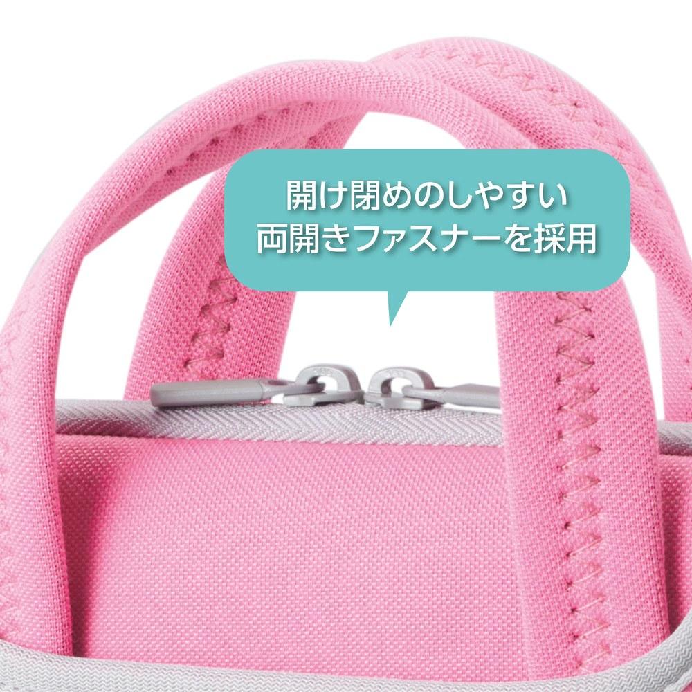Hakuba Chululu PC Inner Bag 11.6-inch Pink AMZSCH-PIB116PK Vertical Style Handle Compatible with MacBook Pro 13-inch MacBook Air Surface Pro X Surface