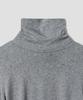 TTUDEMENT Basic Roll-Neck Pullover_Grey