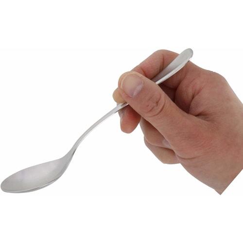 Takagi Antibacterial Stainless Steel Large Teaspoons, Set of 3, Made in Japan, Silver, Stainless Steel Spoons, Cutlery