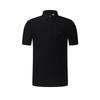 FILA Fitness Cool Dry Simple Polo Shirt Men tops Deep-Black A51M631101FBK