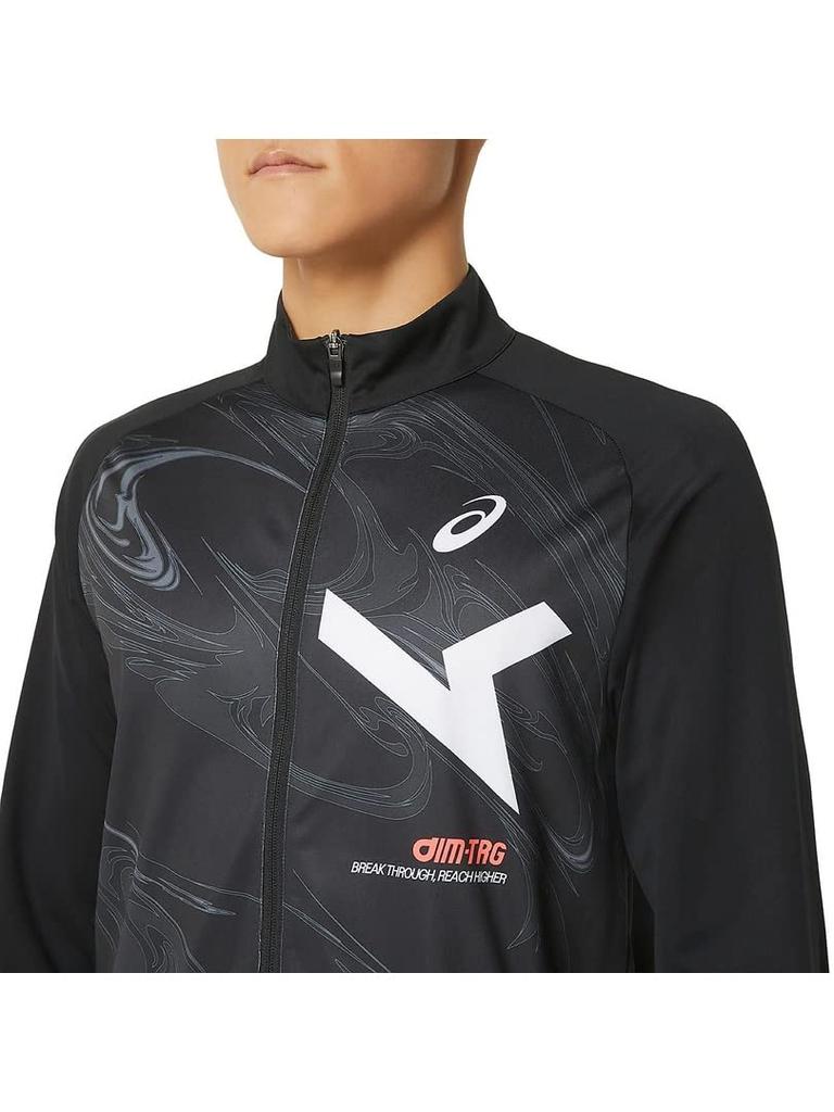ASICS DRY STRETCH KNIT GRAPHIC JACKET 2031D995 Training Wear A-I-M Men's