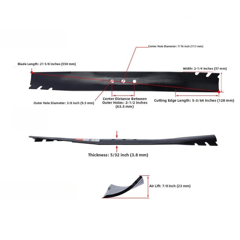 Direct Replacement Mulching Equipment 131-4547-03 for Toro 22 Inch For Recycler Mowers Including 20016 20017 and Related Models