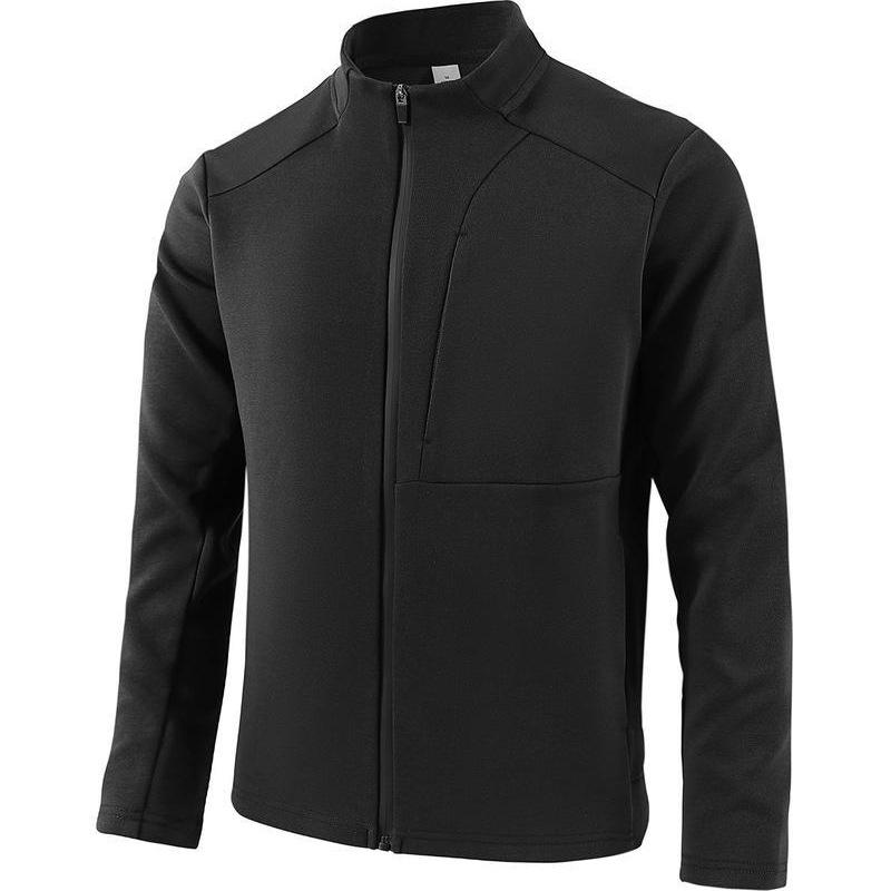 Women's Solid Color Stand Collar Zipper Cardigan Hoodie - Autumn/Winter Sportswear & Workwear Jacket