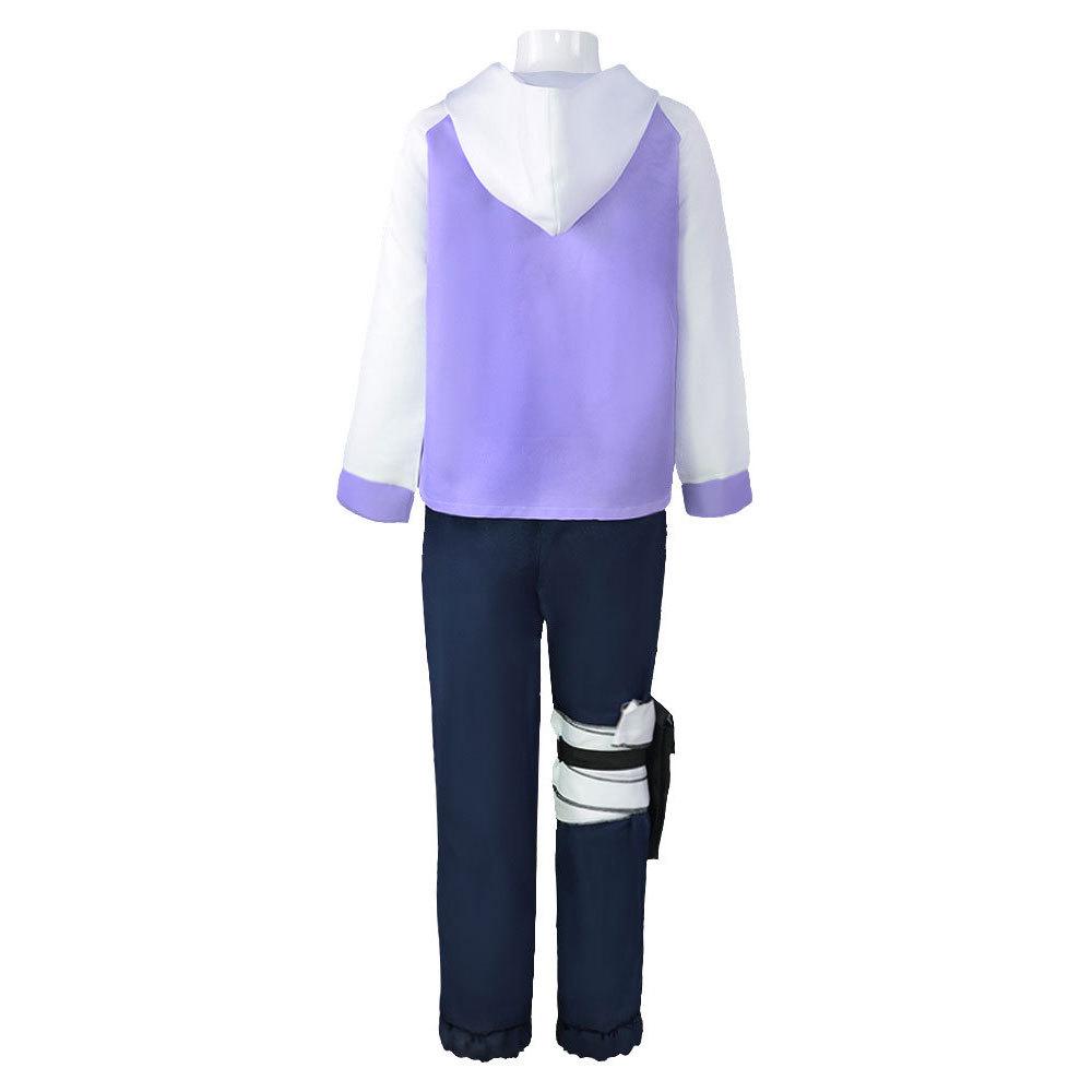 Anime Ninja Cosplay Costume - Hyuga Hinata Role-Playing Outfit for Stage Performance