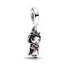 New Stitch Charm Beads 925 Silver Fit Bracelet Cartoon Character Pendant DIY Jewelry For Women Girls