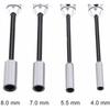 Nut Key Socket Driver, Precision Hex Nut Driver for RC, Set of 4 (4mm, 5.5mm, 7mm, 8mm)