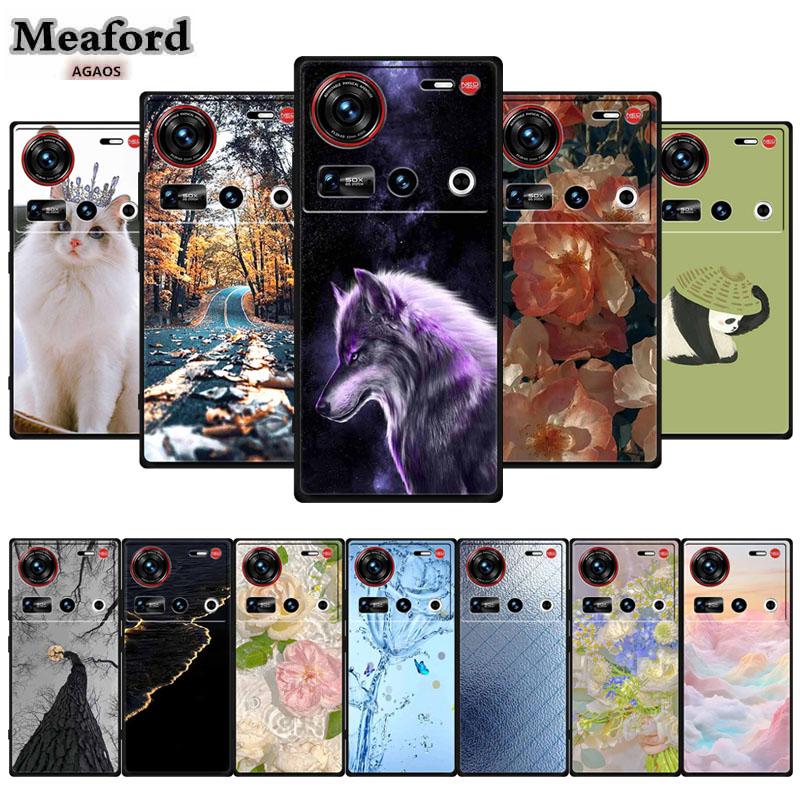 Luxury TPU Phone Case For ZTE nubia Z70 Ultra 5G Soft Silicone Cover Fashion Coque Protector Funda nubia Z 70 Ultra Lovely Case