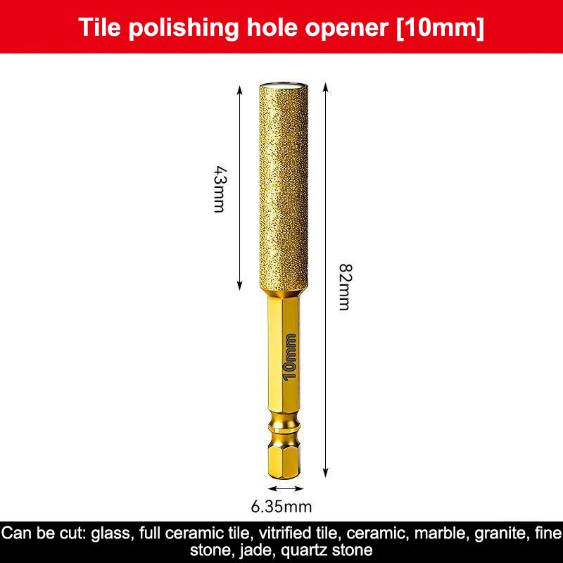 1/2/3/4 Stück Diamant-Kernbohrer Trockenbohren Gewinde Sechskantschaft Kernlochbohrer Für Keramikfliesen Granit Marmor Schleifköpfe