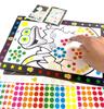610 Sheetslot Cute Cartoon Animal Drawing Mosaic Sticker Funny Puzzle Dot Stickers For Kids Children Early Educational Patienc