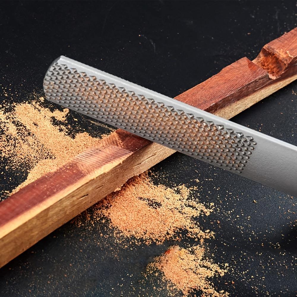 1pc Stainless Steel 4-Way Hand File, Diamond Grit, Easy Sharpening, for Wood and Metal Tools
