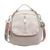 Women's nylon crossbody bag with shoulder strap solid zipper stitching line   fashion