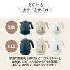 ZOJIRUSHI [Old model/Limited stock] Zojirushi electric kettle 1.0L Compact One cup takes about 60 seconds Safe design Clean Dust block High power 1300